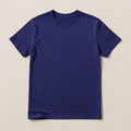 Rainbow Tee — Indigo — flat lay
