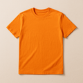 Rainbow Tee — Orange — flat lay